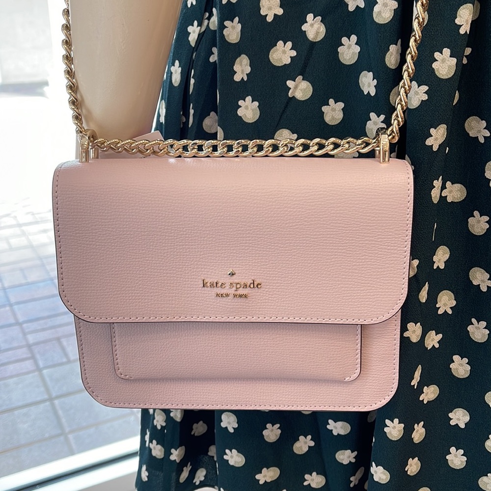 Kate Spade Remi Flap Chain Crossbody lilac moon - Picture 12 of 16